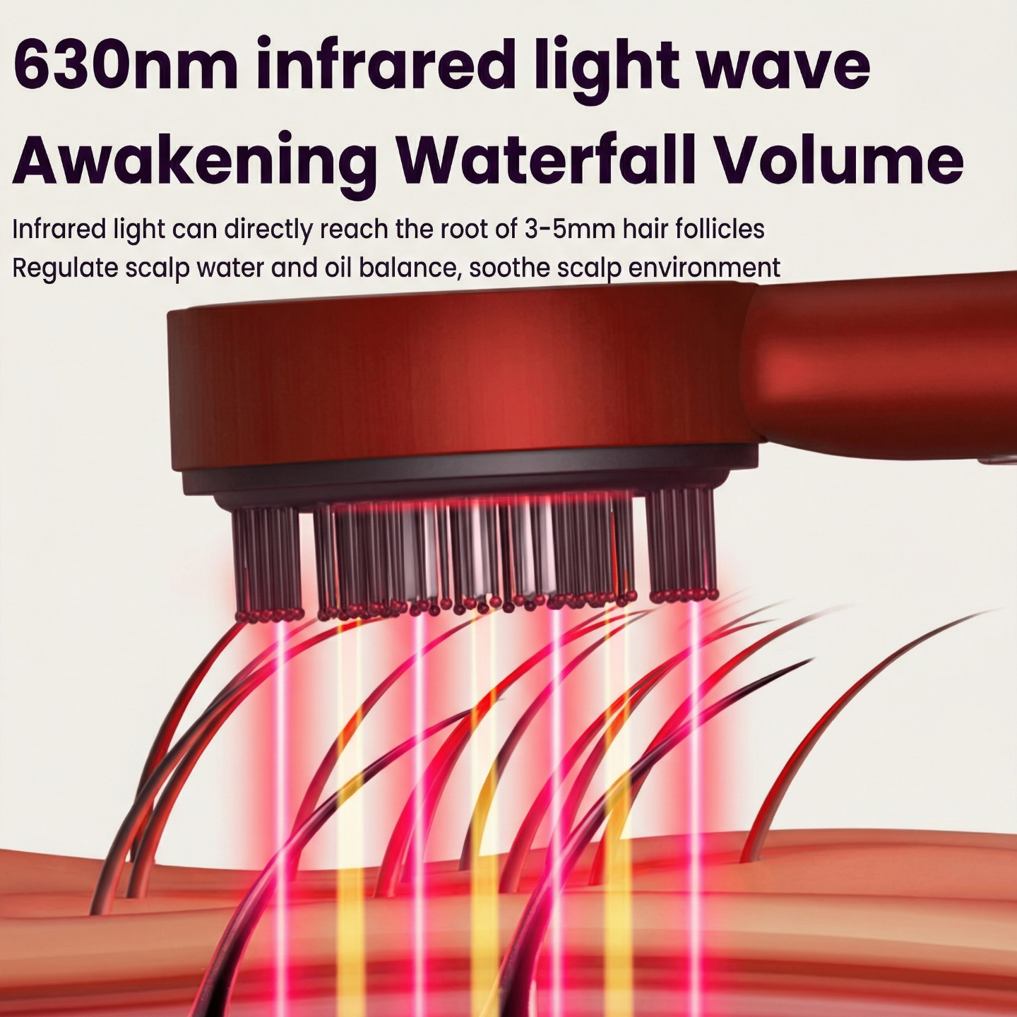 Infrared Hair Scalp Massager