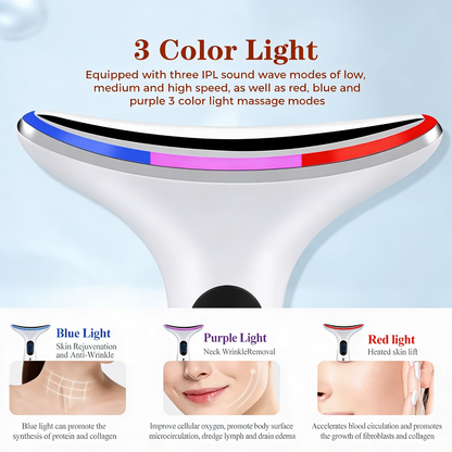 Neck beauty device