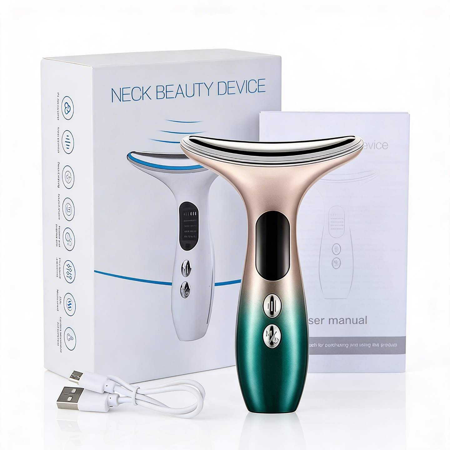 Neck beauty device