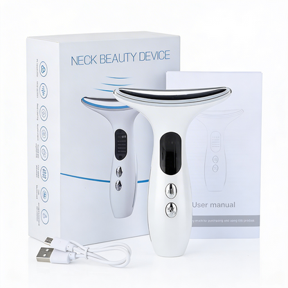 Neck beauty device