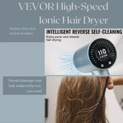 VEVOR High-Speed Ionic Hair Dryer